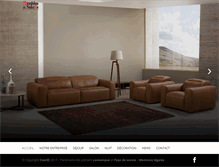 Tablet Screenshot of meubles-salons.com